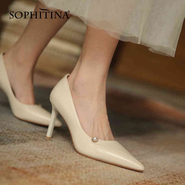 sophitina stiletto women's shoes banquet dress solid color shoes handmade pointed pearl decoration party female pumps ao479 210513, Black
sophitina stiletto women's shoes banquet dress solid color shoes handmade pointed pearl decoration party female pumps ao479 210513, Black