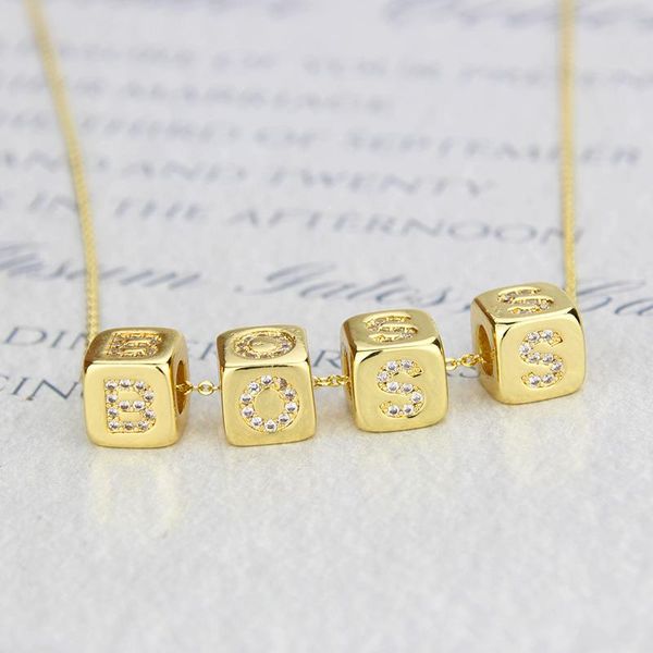 pendant necklaces 2021 trendy punk cubic zirconia simple necklace letter block jewelry gifts fashion accessories, Silver
pendant necklaces 2021 trendy punk cubic zirconia simple necklace letter block jewelry gifts fashion accessories, Silver
