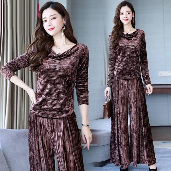 two piece dress women's sweater suits and sets turtleneck long sleeve velet warm sweaters+long wide-legs pants 2pcs winter costume, White
two piece dress women's sweater suits and sets turtleneck long sleeve velet warm sweaters+long wide-legs pants 2pcs winter costume, White
