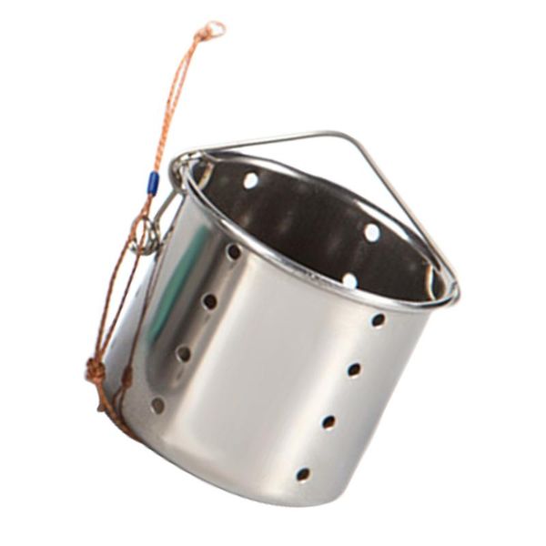 outdoor stainless steel fishing bait cage lure trap basket feeder holder tackle (size) accessories
outdoor stainless steel fishing bait cage lure trap basket feeder holder tackle (size) accessories
