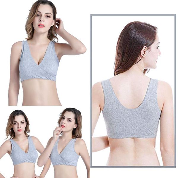 maternity intimates women removable inserts pull up breastfeeding nursing comfortable bras sports cotton blend solid no underwire sleeping, White
maternity intimates women removable inserts pull up breastfeeding nursing comfortable bras sports cotton blend solid no underwire sleeping, White
