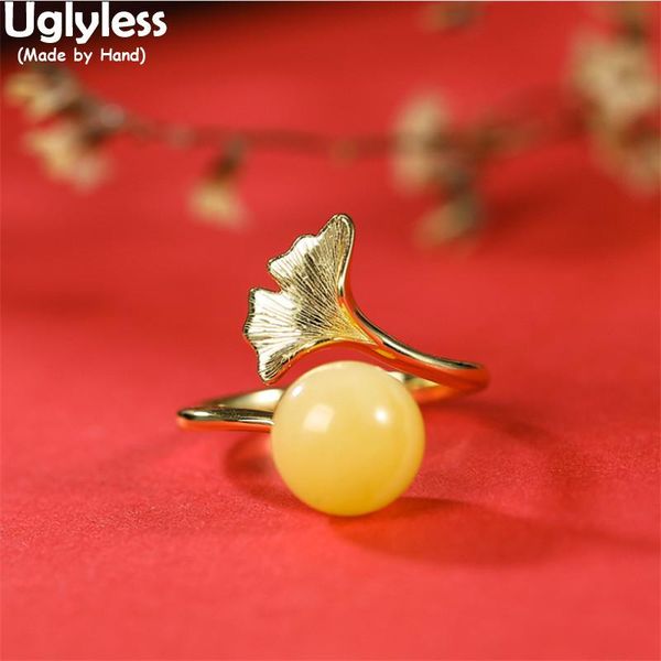 cluster rings uglyless gold ginkgo leaf for women natural chicken fat amber beeswax real 925 silver luxury gemstones jewelry dress, Golden;silver
cluster rings uglyless gold ginkgo leaf for women natural chicken fat amber beeswax real 925 silver luxury gemstones jewelry dress, Golden;silver