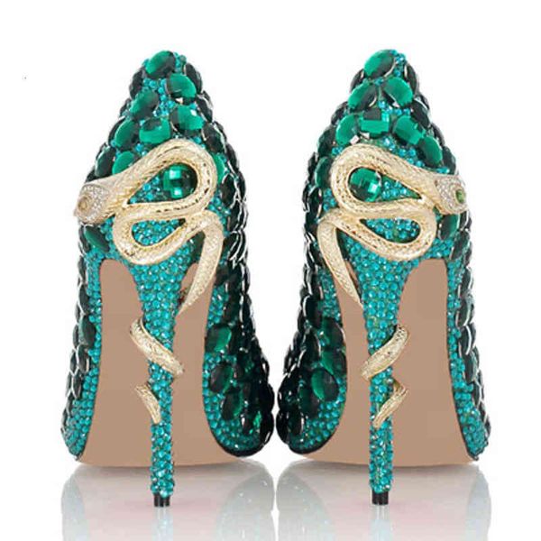 -green snake heel dress shoes women unique genuine leather pointed toe high heels pumps chaussures femme wedding, Black
-green snake heel dress shoes women unique genuine leather pointed toe high heels pumps chaussures femme wedding, Black