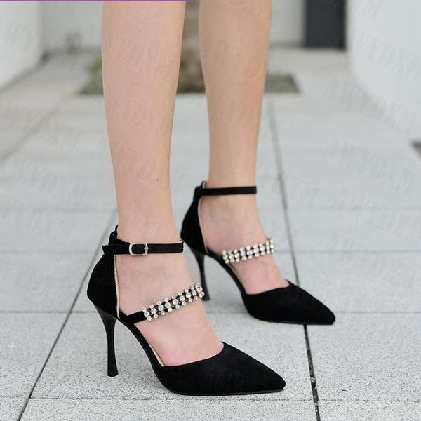 dress shoes sandals women summer fashion women's 2021 peep toe wedding party high heels pointed rhinestone, Black
dress shoes sandals women summer fashion women's 2021 peep toe wedding party high heels pointed rhinestone, Black