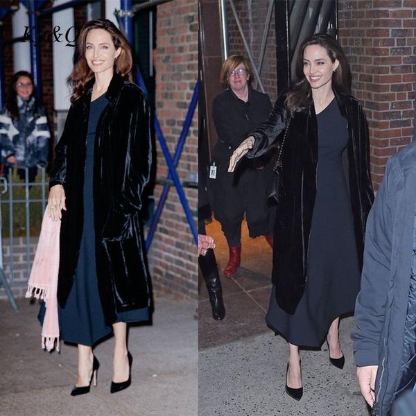 women's trench coats elegant advanced black velvet medium women vintage length cardigan coat female long sleeve loose clothes 2, Tan;black
women's trench coats elegant advanced black velvet medium women vintage length cardigan coat female long sleeve loose clothes 2, Tan;black