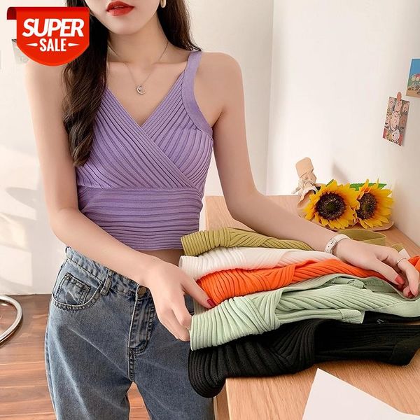 2021 summer women crop knitted korean sleeveless v-neck short tank female crop corset y2k woman office lady #e11b, White
2021 summer women crop knitted korean sleeveless v-neck short tank female crop corset y2k woman office lady #e11b, White