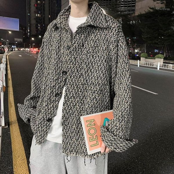 men's jackets 2021 autumn winter men weave cargo hip hop streetweare vintage windbreaker harajuku casual button outwear jacket coats, Black;brown
men's jackets 2021 autumn winter men weave cargo hip hop streetweare vintage windbreaker harajuku casual button outwear jacket coats, Black;brown