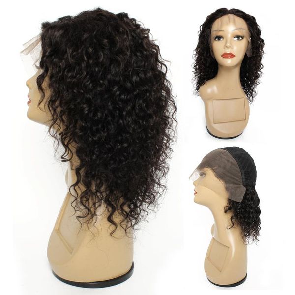 kisshair water wave 13*4 lace frontal wig natural color ear to front remy brazilian human hair for women wigs, Black;brown
kisshair water wave 13*4 lace frontal wig natural color ear to front remy brazilian human hair for women wigs, Black;brown