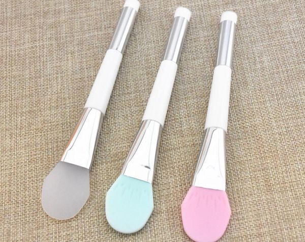 new silicone masks brush 3 color double ended soft foundation mud mixing applicator facial face mask
new silicone masks brush 3 color double ended soft foundation mud mixing applicator facial face mask