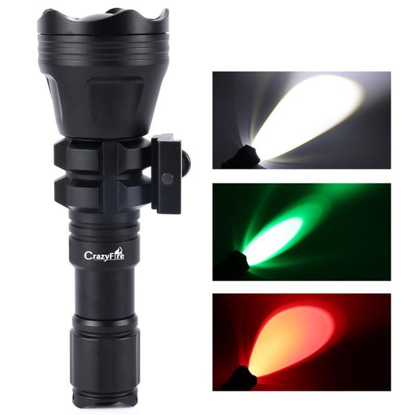 long distance 1/5 mode torches led zoom for tactical hunting green red white rifle light flashlights
long distance 1/5 mode torches led zoom for tactical hunting green red white rifle light flashlights