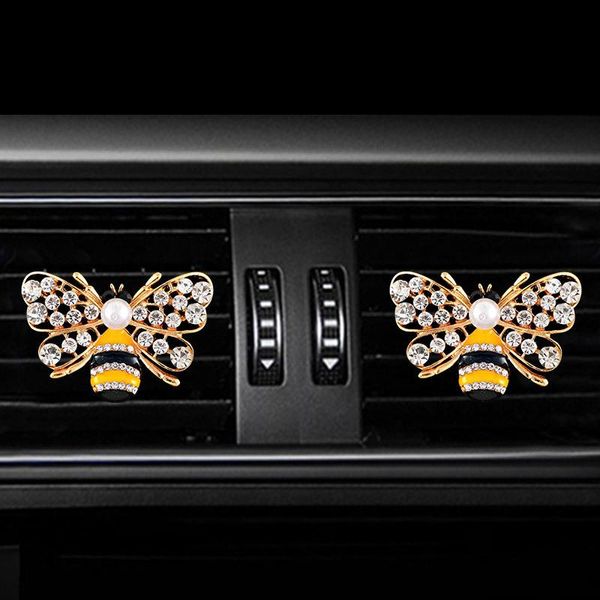car air freshener bees style perfume bottle diffuser in the auto conditioner outlet vent clip
car air freshener bees style perfume bottle diffuser in the auto conditioner outlet vent clip