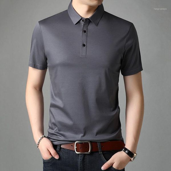 men's t-shirts mercerized cotton short-sleeved t-shirt summer solid color middle-aged lapel short sleeve, White;black
men's t-shirts mercerized cotton short-sleeved t-shirt summer solid color middle-aged lapel short sleeve, White;black