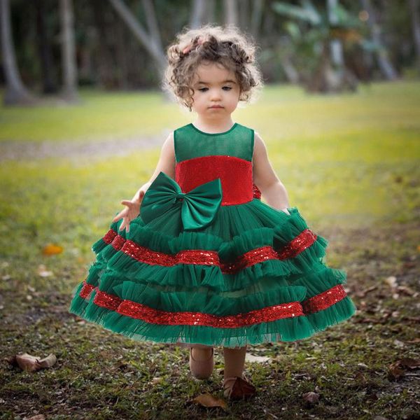 girl's dresses baby girl clothes christmas sequins princess dress for wedding party cake tutu kids toddler children clothing, Red;yellow
girl's dresses baby girl clothes christmas sequins princess dress for wedding party cake tutu kids toddler children clothing, Red;yellow