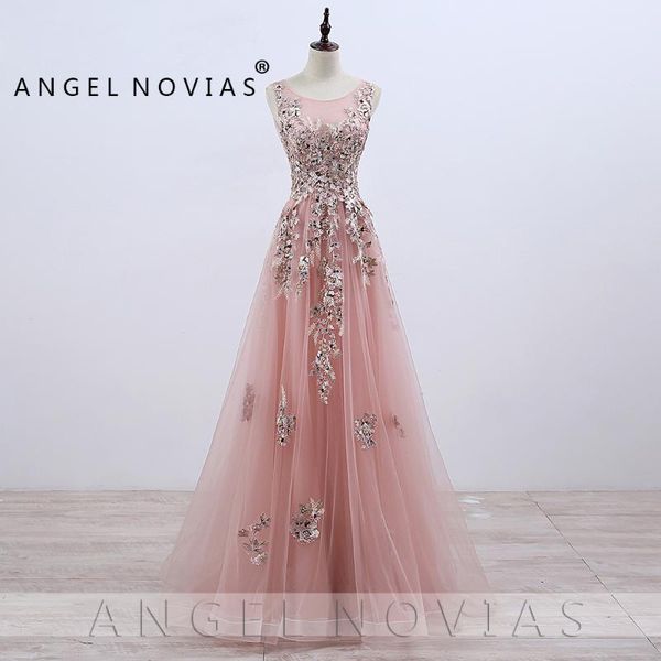 party dresses long dusty pink elegant prom 2021 lace appliques beaded evening gown angel novias, White;black
party dresses long dusty pink elegant prom 2021 lace appliques beaded evening gown angel novias, White;black