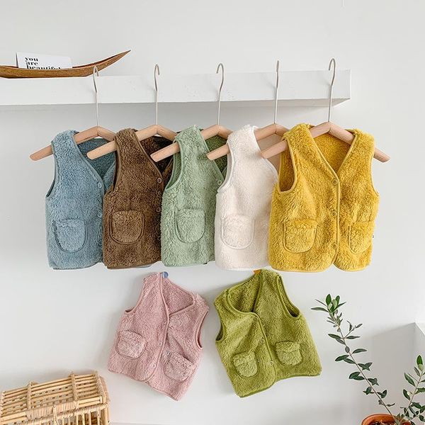 the autumn and winter children's vest korean version macarons color middle small kid boys girls baby plush warm waistcoat, Camo
the autumn and winter children's vest korean version macarons color middle small kid boys girls baby plush warm waistcoat, Camo