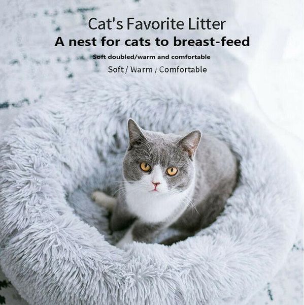kennels & pens soft plush cats dogs warm beds function pets practical cute long cat bed nest cold day sleeping pet size 40-80cm
kennels & pens soft plush cats dogs warm beds function pets practical cute long cat bed nest cold day sleeping pet size 40-80cm