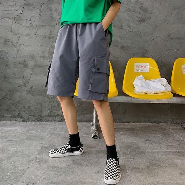 women's shorts fashion 2021 workwear female summer high waist loose casual wide leg ins style straight five points, White;black
women's shorts fashion 2021 workwear female summer high waist loose casual wide leg ins style straight five points, White;black