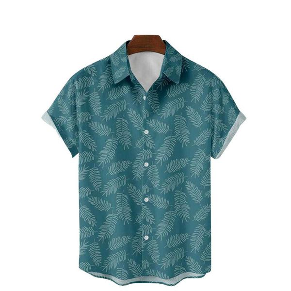 men's casual shirts for men leaves printing green shirt summer fashion 2021 beach clothes, White;black
men's casual shirts for men leaves printing green shirt summer fashion 2021 beach clothes, White;black