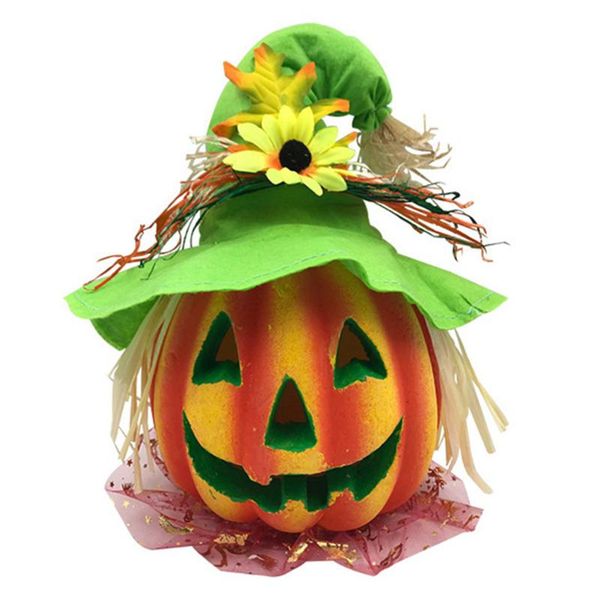 halloween led hollow pumpkin lantern lamp with hat light party bar home decor ye- decoration
halloween led hollow pumpkin lantern lamp with hat light party bar home decor ye- decoration