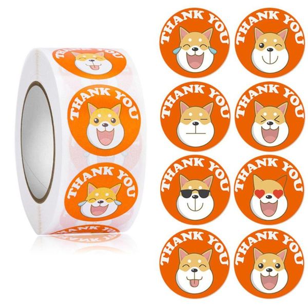 gift wrap 500pcs round thank you stickers cartoon animals cat dog frog cute sticker for decor sealing labels kids reward
gift wrap 500pcs round thank you stickers cartoon animals cat dog frog cute sticker for decor sealing labels kids reward