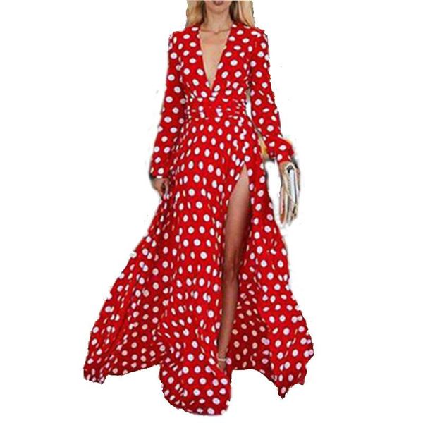 casual dresses 2021 summer women dress v-neck long sleeve wave point print bohemian, Black;gray
casual dresses 2021 summer women dress v-neck long sleeve wave point print bohemian, Black;gray