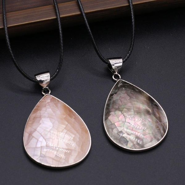 pendant necklaces wholesale4pcs natural white black shells water drop beads necklace for woman jewelry makingdiy accessories ornament gift, Silver
pendant necklaces wholesale4pcs natural white black shells water drop beads necklace for woman jewelry makingdiy accessories ornament gift, Silver