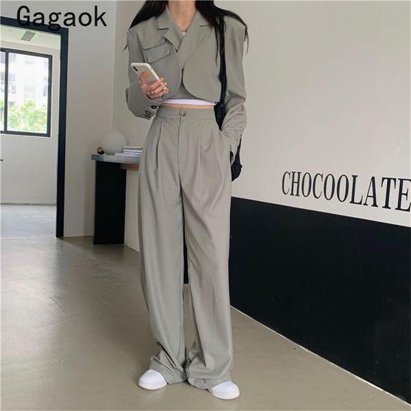 outfits for women spring autumn solid casual short korean fashion harajuku wild two piece set jackets + pants 210531, White
outfits for women spring autumn solid casual short korean fashion harajuku wild two piece set jackets + pants 210531, White