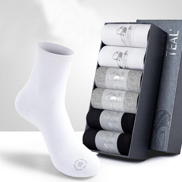 men's socks 6pcs deodorant cotton running sweat absorbent breathable four seasons sports, Black
men's socks 6pcs deodorant cotton running sweat absorbent breathable four seasons sports, Black