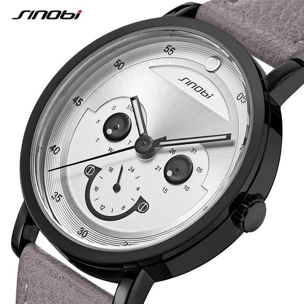 wristwatches sinobi creative monkey face men watches fashion genuine leather watch quartz date week sports analog, Slivery;brown
wristwatches sinobi creative monkey face men watches fashion genuine leather watch quartz date week sports analog, Slivery;brown