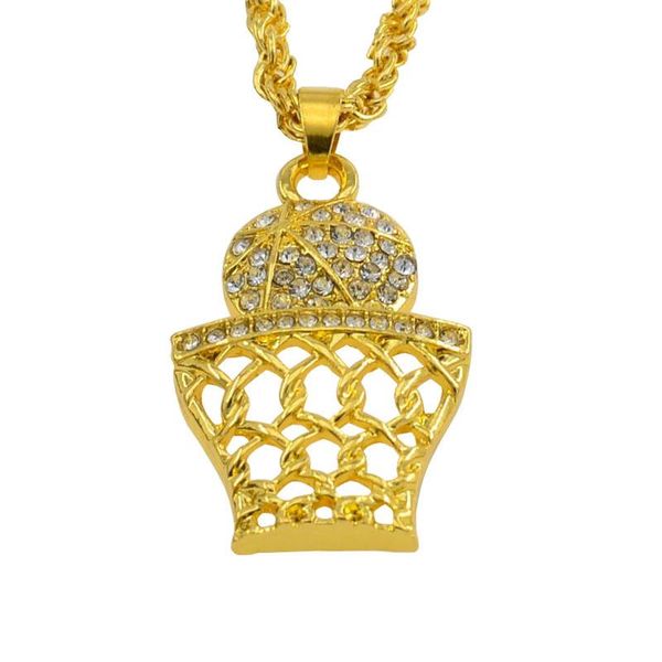 fashion hip-hop basketball frame men necklace zircon gold / silver color pendant steel sports jewelry necklaces
fashion hip-hop basketball frame men necklace zircon gold / silver color pendant steel sports jewelry necklaces