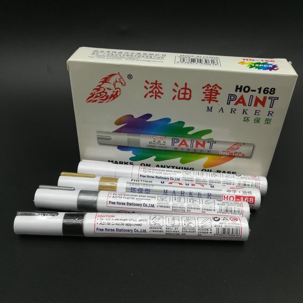 painting pens horse 168 color environmental protection chine character oil fast drying waterproof paint pen, Black;red
painting pens horse 168 color environmental protection chine character oil fast drying waterproof paint pen, Black;red
