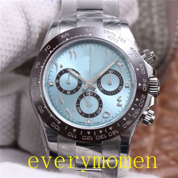 2021 jh maker 904 steel cal.4130 movement 40mm arab dial cosmograph 116506 chronograph working automatic mechanical mens watch watches --90, Slivery;brown
2021 jh maker 904 steel cal.4130 movement 40mm arab dial cosmograph 116506 chronograph working automatic mechanical mens watch watches --90, Slivery;brown