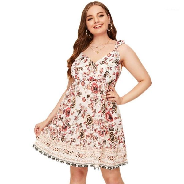 casual dresses 2021 spring summer european american fashion women's v-neck loose large size sling print beach style dress women#234, Black;gray
casual dresses 2021 spring summer european american fashion women's v-neck loose large size sling print beach style dress women#234, Black;gray