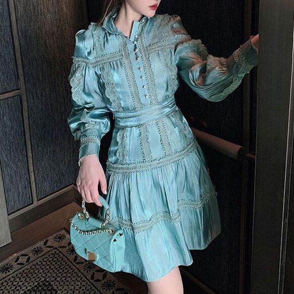 casual dresses vkbn summer for women party full sleeve above knee lace design dress half high collar s fashion grenn, Black;gray
casual dresses vkbn summer for women party full sleeve above knee lace design dress half high collar s fashion grenn, Black;gray