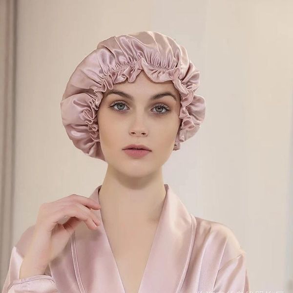 100% mulberry silk bonnet universal size night wrap head cover for hair care elastic band shower sleeping 1pc caps
100% mulberry silk bonnet universal size night wrap head cover for hair care elastic band shower sleeping 1pc caps