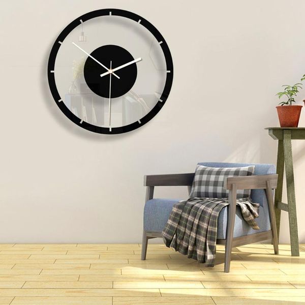 nordic style wall clock silent transparent acrylic home living room retro iron round face black large outdoor decor clocks
nordic style wall clock silent transparent acrylic home living room retro iron round face black large outdoor decor clocks