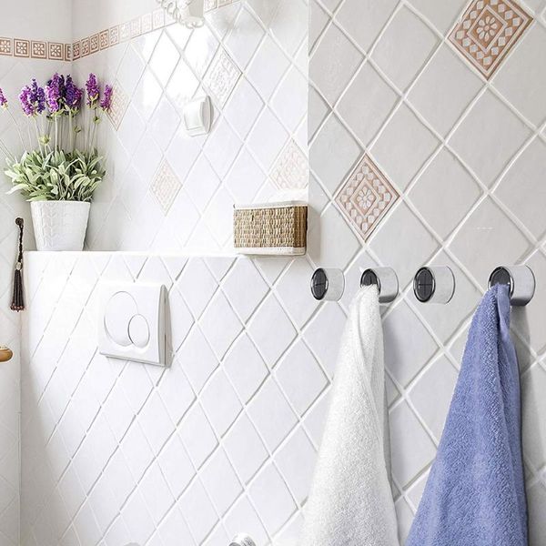 hooks & rails 4 pack kitchen towel traceless fixed self adhesive hook holder clip easy installation bathroom
hooks & rails 4 pack kitchen towel traceless fixed self adhesive hook holder clip easy installation bathroom