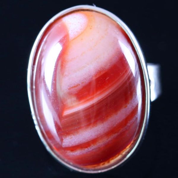 cluster rings 1pcs silver color women men wedding ring jewelry gift natural stone oval beads orange red veins onyx adjustable finger z136, Golden;silver
cluster rings 1pcs silver color women men wedding ring jewelry gift natural stone oval beads orange red veins onyx adjustable finger z136, Golden;silver