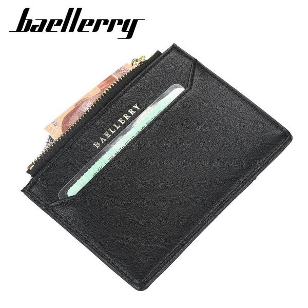 baellerry men's ultra thin short wallet men small solid leather wallets male simple mini card holder purse zipper coin packet, Red;black
baellerry men's ultra thin short wallet men small solid leather wallets male simple mini card holder purse zipper coin packet, Red;black
