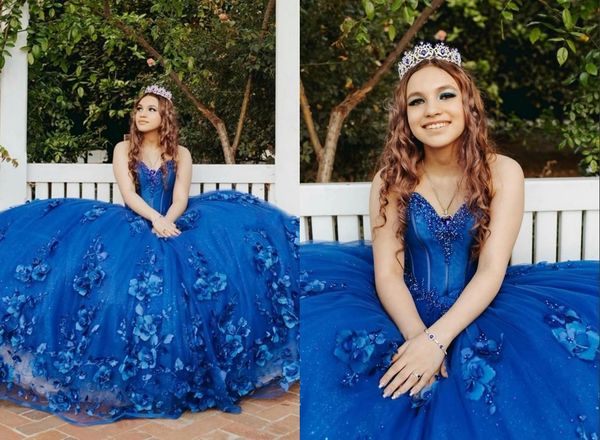 romantic pearl beaded royal blue quinceanera graduation dresses sweetheart 2022 floral flowers glitter tulle sweet 15 16 anos prom dress lon, Blue;red
romantic pearl beaded royal blue quinceanera graduation dresses sweetheart 2022 floral flowers glitter tulle sweet 15 16 anos prom dress lon, Blue;red