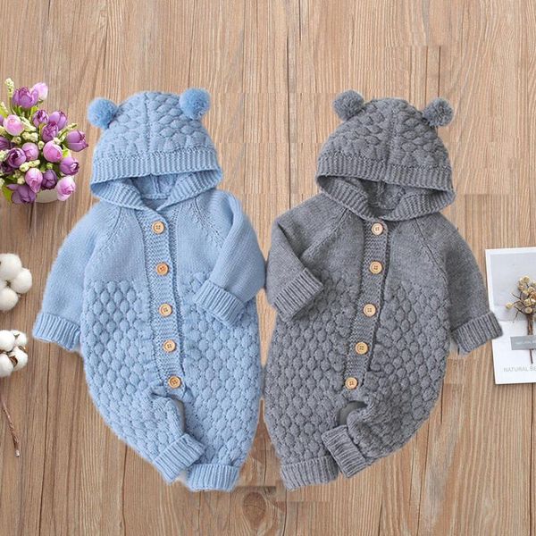 jumpsuits born boy rompers autumn winter infant clothing children's lovely fur ball hooded knitted jumpsuit, Blue
jumpsuits born boy rompers autumn winter infant clothing children's lovely fur ball hooded knitted jumpsuit, Blue