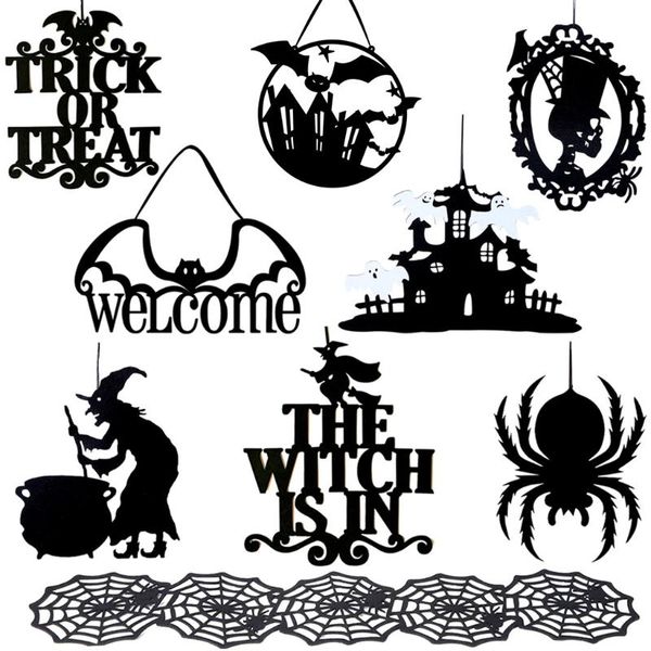 decorative objects & figurines halloween party door wall atmosphere decoration pendant props non-woven sculpture artwork can be reused
decorative objects & figurines halloween party door wall atmosphere decoration pendant props non-woven sculpture artwork can be reused