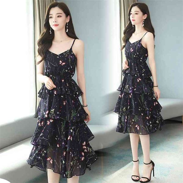 print chiffon sleeveless dress summer vintage plus size midi sundress women elegant bodycon party vestido 210528, Black;gray
print chiffon sleeveless dress summer vintage plus size midi sundress women elegant bodycon party vestido 210528, Black;gray