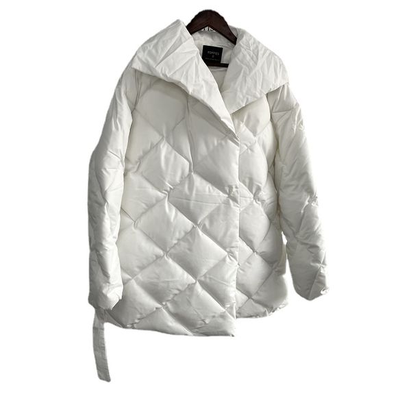 ies outono inverno casaco feminino puffer jaqueta coreano senhoras parkas cinto de algodão-acolchoado party outwear, White
ies outono inverno casaco feminino puffer jaqueta coreano senhoras parkas cinto de algodão-acolchoado party outwear, White