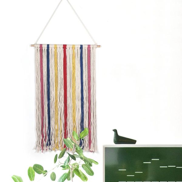 tapestries handmad macrame wall hanging woven art tapestry - boho home decor 50x70cm
tapestries handmad macrame wall hanging woven art tapestry - boho home decor 50x70cm