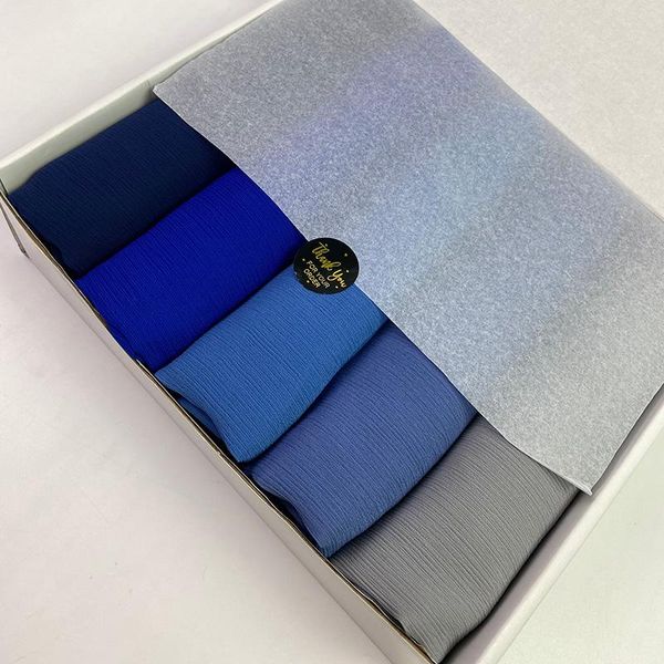 heavy chiffon hijab scarves, scarves gift box hijabs, brand quality package boxes, for women scarf gifts, Blue;gray
heavy chiffon hijab scarves, scarves gift box hijabs, brand quality package boxes, for women scarf gifts, Blue;gray