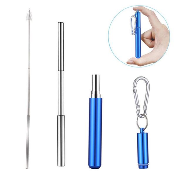 drinking straws stainless steel straw portable for travel reusable collapsible metal with brush
drinking straws stainless steel straw portable for travel reusable collapsible metal with brush