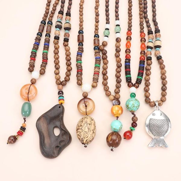 pendant necklaces 9 styles handmade nepal buddhist bead horn fish necklace ethnic vintage wooden long jewelry luck gift for women, Silver
pendant necklaces 9 styles handmade nepal buddhist bead horn fish necklace ethnic vintage wooden long jewelry luck gift for women, Silver