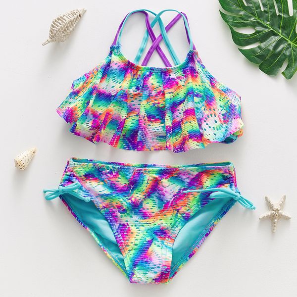 6-16years girls swimsuit 2021 new ruffle style swimsuit large size girls two-pieces children bikini set hollow beachwear 1089b
6-16years girls swimsuit 2021 new ruffle style swimsuit large size girls two-pieces children bikini set hollow beachwear 1089b
