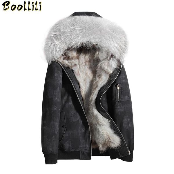 men's leather & faux boollili parka real fur coat men winter jacket for hooded natural raccoon liner short jackets mens parkas, Black
men's leather & faux boollili parka real fur coat men winter jacket for hooded natural raccoon liner short jackets mens parkas, Black